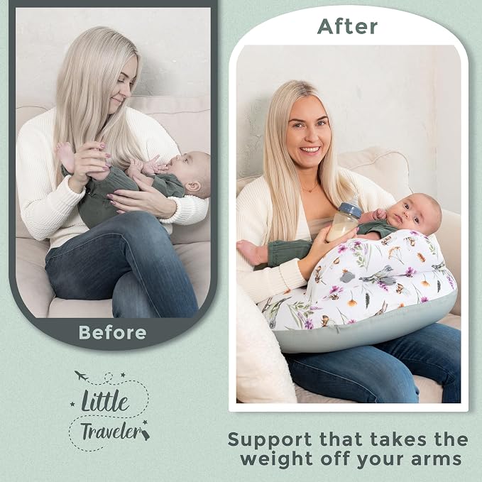 New Inflatable Breastfeeding Pillow & Travel Nursing Pillow - Image 4