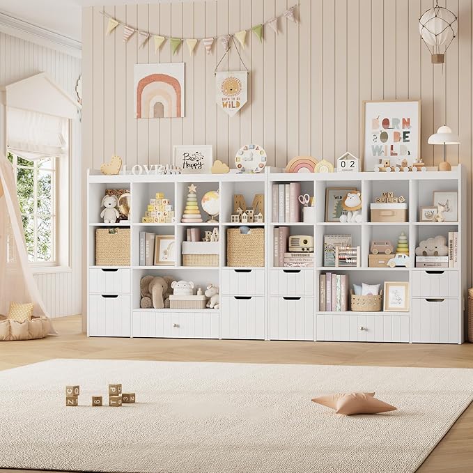 HORSTORS 48"W Kids Toy Storage Organizer, Large Toy Storage Chest - Image 5