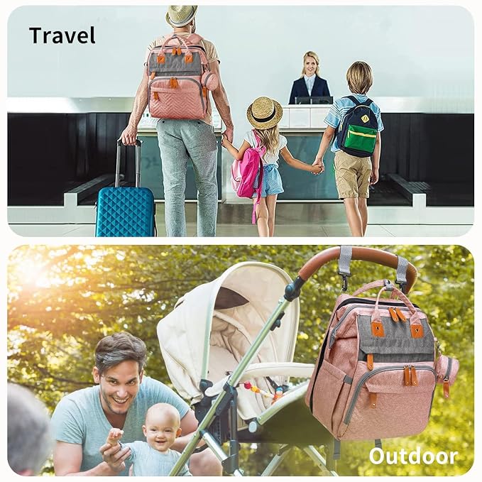 KABAQOO Diaper Bag Backpack - Image 7