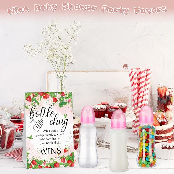 TrelaCo Cool Baby Shower Games Sets 12 Pcs Feeding Bottles - Image 6