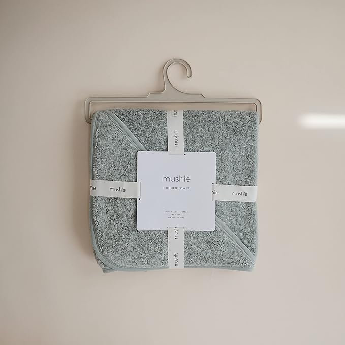 mushie Baby Hooded Towel | Organic Cotton - Image 4