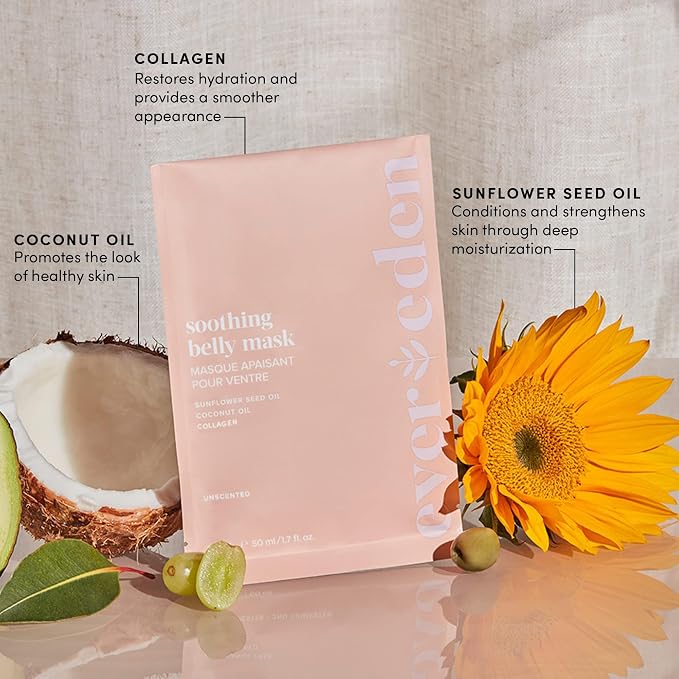 Evereden Soothing Belly Mask for Stretch Marks - Image 5