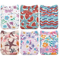 ALVABABY 6 Pack Cloth Diaper by ALVABABY