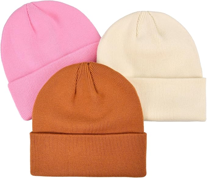 Rosoz Toddler Beanie Boys Girls Baby Knit Warm Beanies Kids Children Winter hat by Rosoz