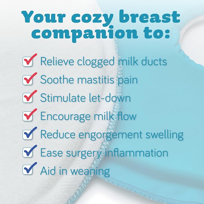 Breast Ice Packs for Breastfeeding and Engorgement Relief - Image 4