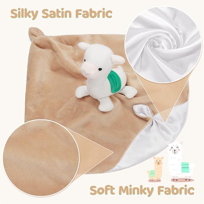Pro Goleem Llama Security Blanket Soft Loveys - Image 6