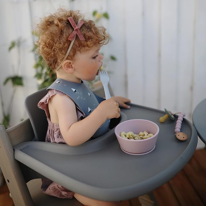 mushie Silicone Suction Bowl | BPA-Free Non-Slip Design - Image 4