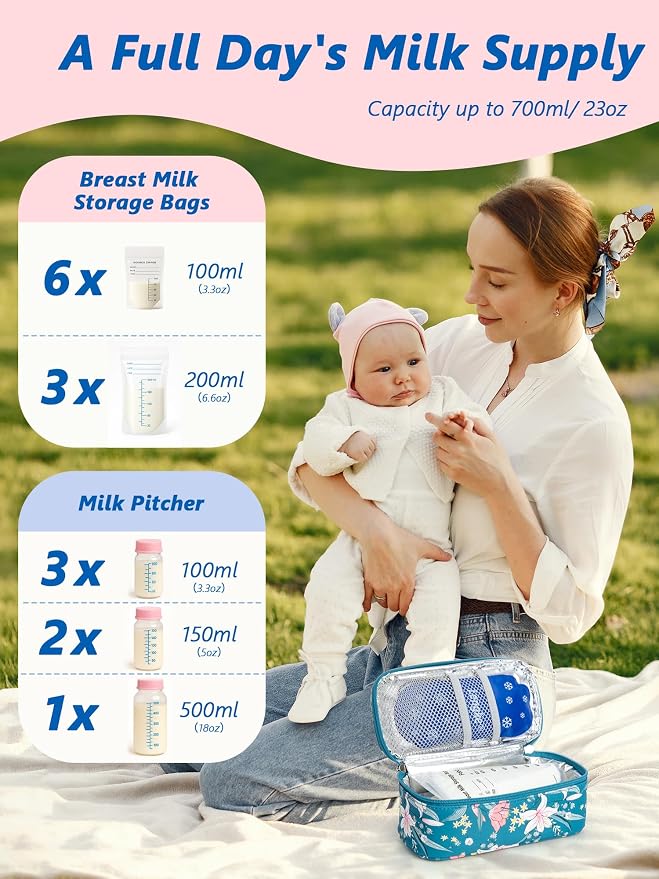 DawnBox Breast Milk Cooler Travel Bag - Image 4