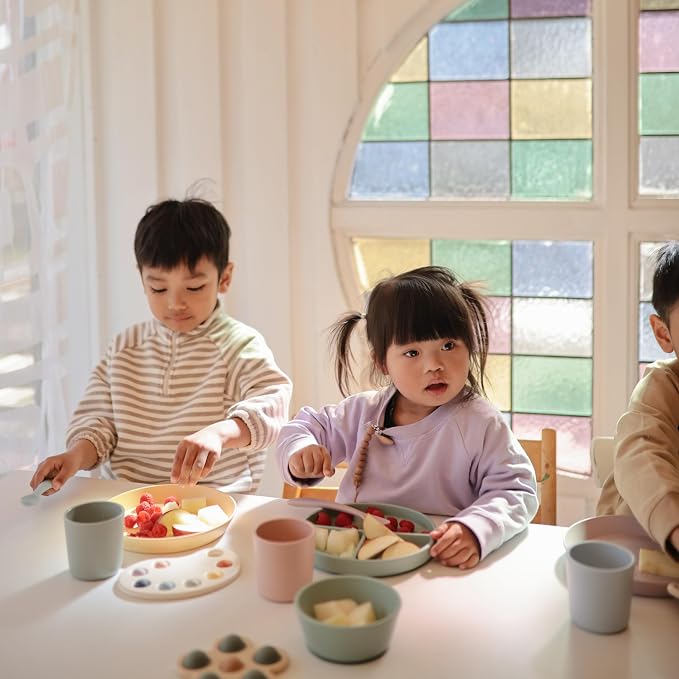 mushie Silicone Suction Plate | BPA-Free Non-Slip Design - Image 4