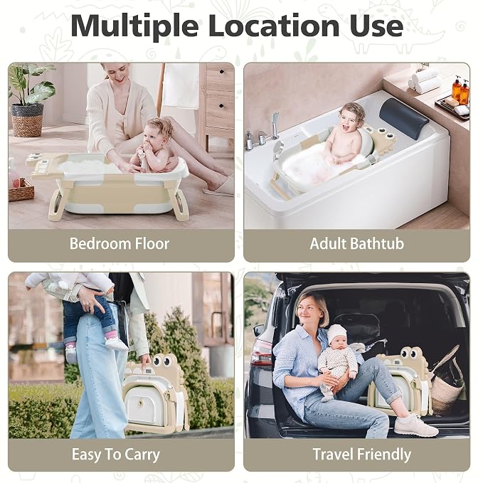 TPN Collapsible Baby Bathtub, Baby Bath Tub - Image 5