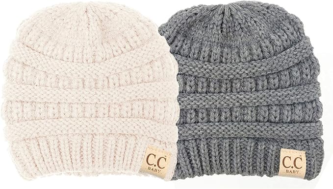 Funky Junque Baby Winter Hat – Cute Newborn Hats, Cozy Warm Infant Beanie - Image 2