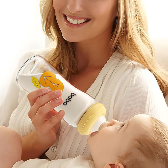 YOHKOH Natural Glass Baby Bottle - Image 2