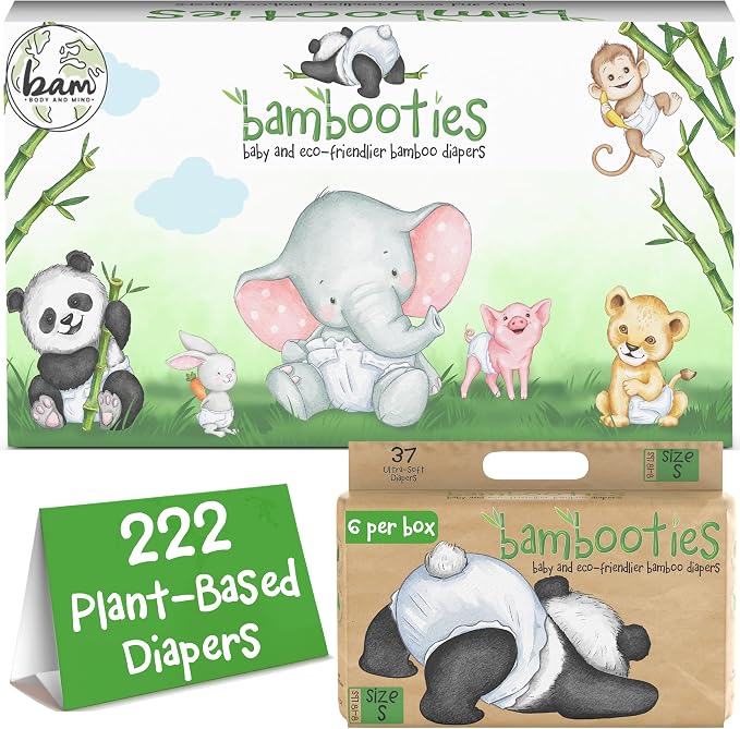 Bamboo Baby Diapers, Totally Chlorine Free by BambootiesFamily