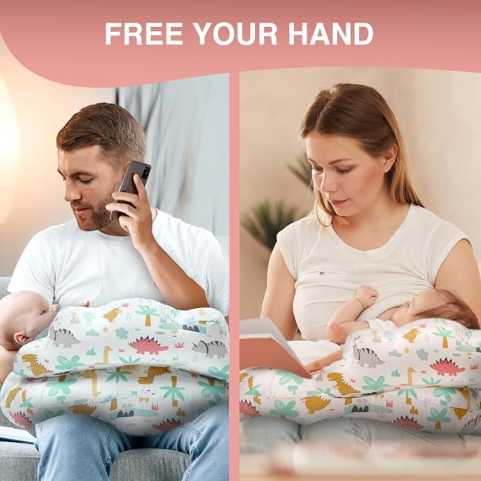 PILLANI Nursing Pillow for Breastfeeding, Breast Feeding Must Haves, New Mommy - Image 8