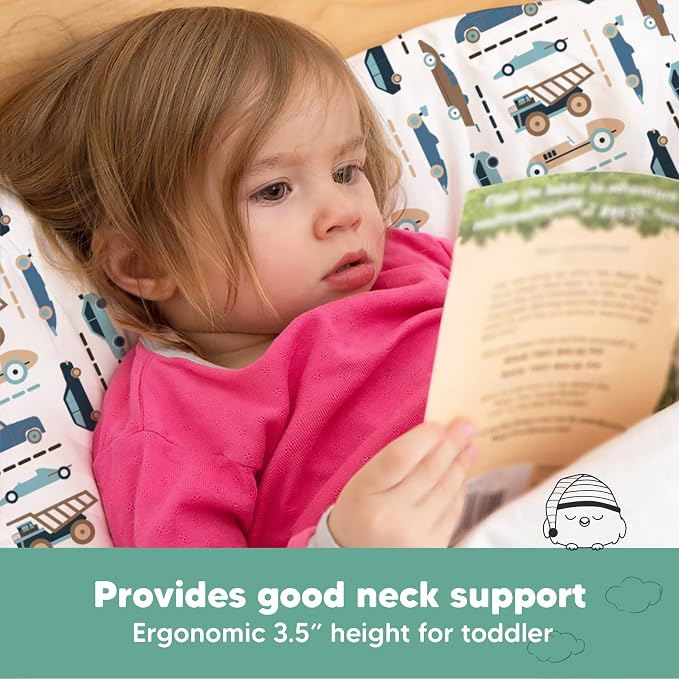 Toddler Pillow with Pillowcase - Image 5