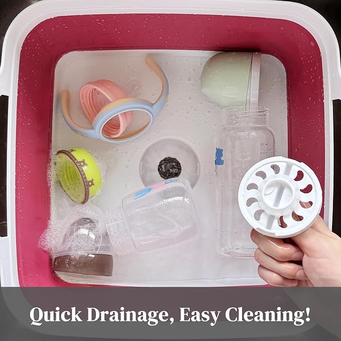 Collapsible Wash Basin for Baby Bottles - Image 6