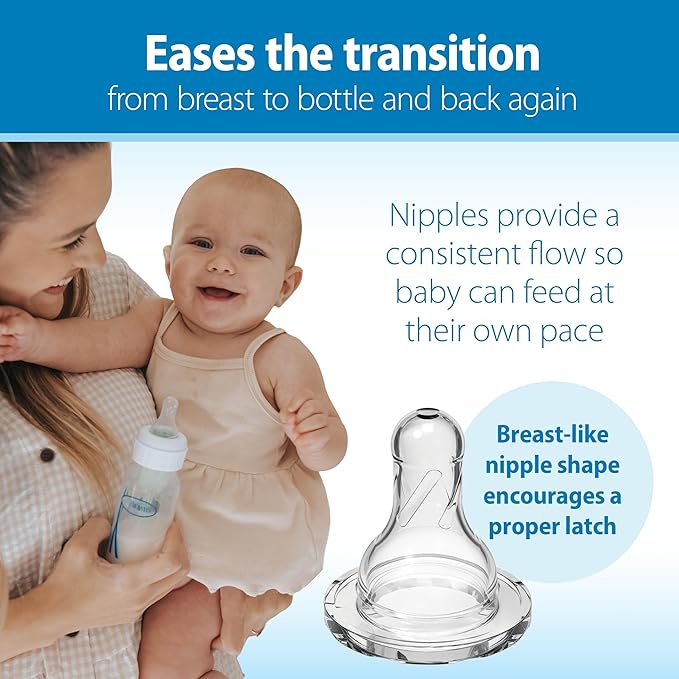 Dr. Brown's Natural Flow Anti-Colic Options+ Narrow Baby Bottle, 4 oz/120 mL - Image 4