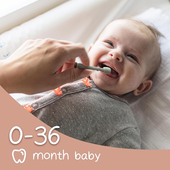 Moonkie Baby Tongue Cleaner, Toddler Toothbrush, Baby Oral Cleaner Newborn Kit - Image 4