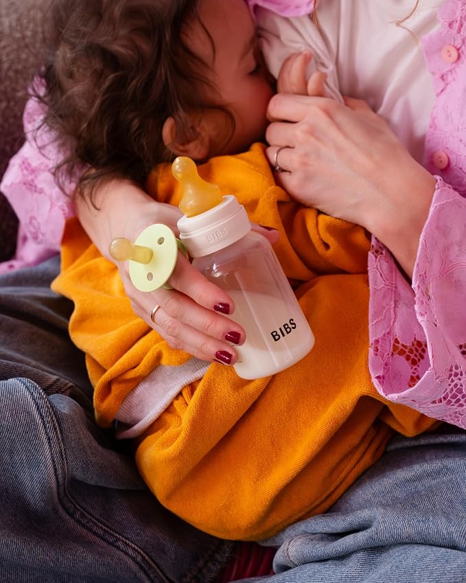 BIBS Baby Bottle 270 ml Latex Nipple 4 Pack - Image 5