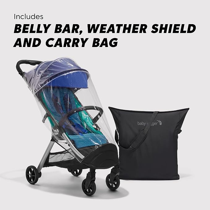Baby Jogger City Tour 2 Ultra-Compact Travel Stroller Coastal - Image 2