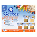 Gerber Stage 2 Baby Food, Baby Fruit And Cereal Tubs Variety Pack, Iron Helps by Gerber