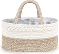 Maliton Baby Diaper Caddy Organizer, X-Large Cotton Rope, Rustic Style by Maliton