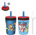 Zak Designs PAW Patrol Kelso Tumbler Set, Leak-Proof Screw-On Lid by ZakDesigns