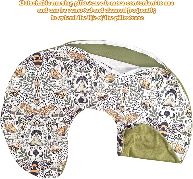Winmany Baby Nursing Pillow Cover Newborn Removable Breastfeeding Pillowcover - Image 4