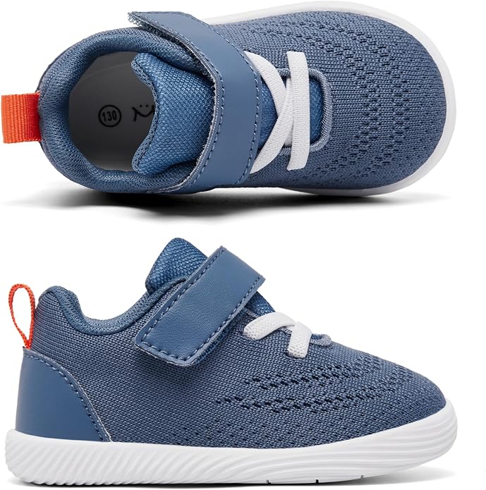 MORENDL Toddler Sneakers Baby Boys & Girls Barefoot Shoes Lightweight - Image 4
