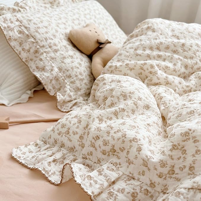 BuLuTu Cotton Muslin Kids Toddler Pillowcase - Image 8