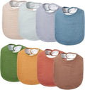 Lilian&Gema Baby Bibs 8 Pack Baby Drool Bibs by LilianGema