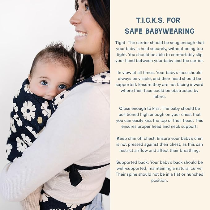Ava & Oliver Essential Baby Carrier – Ergonomic, Hip-Healthy Soft Structured - Image 4