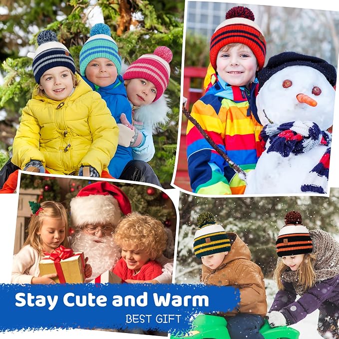 FZ FANTASTIC ZONE Kids Toddler Winter Hat Beanie - Image 5