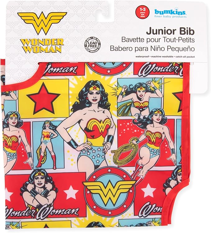 Bumkins Bibs - Toddler Bibs, Waterproof, Large - Image 6