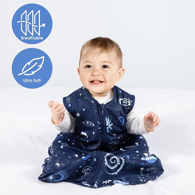 Baby Sleep Sack 18-24 Months Baby Wearable Blanket 100% Rayon Cotton 2-Way - Image 2