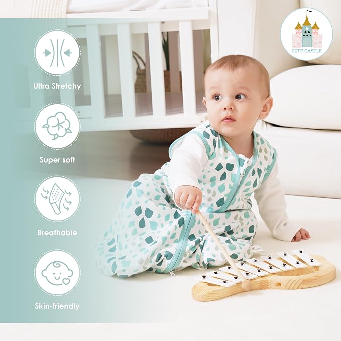 Cute Castle Baby Sleep Sack 0-6 Months - Image 2