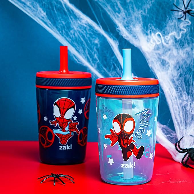 Zak Designs Marvel Spider-Man Kelso Toddler Cups - Image 3