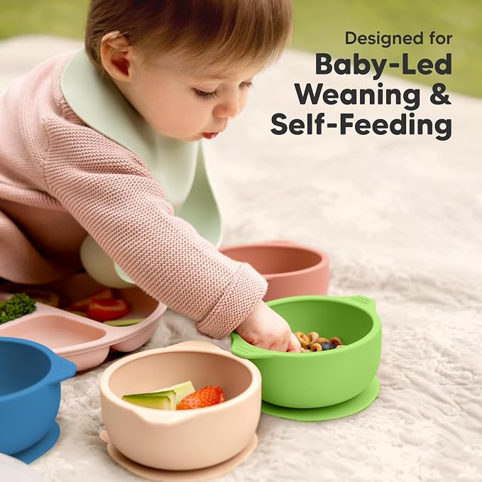 KeaBabies 2-Pack Baby Bowls - Image 8