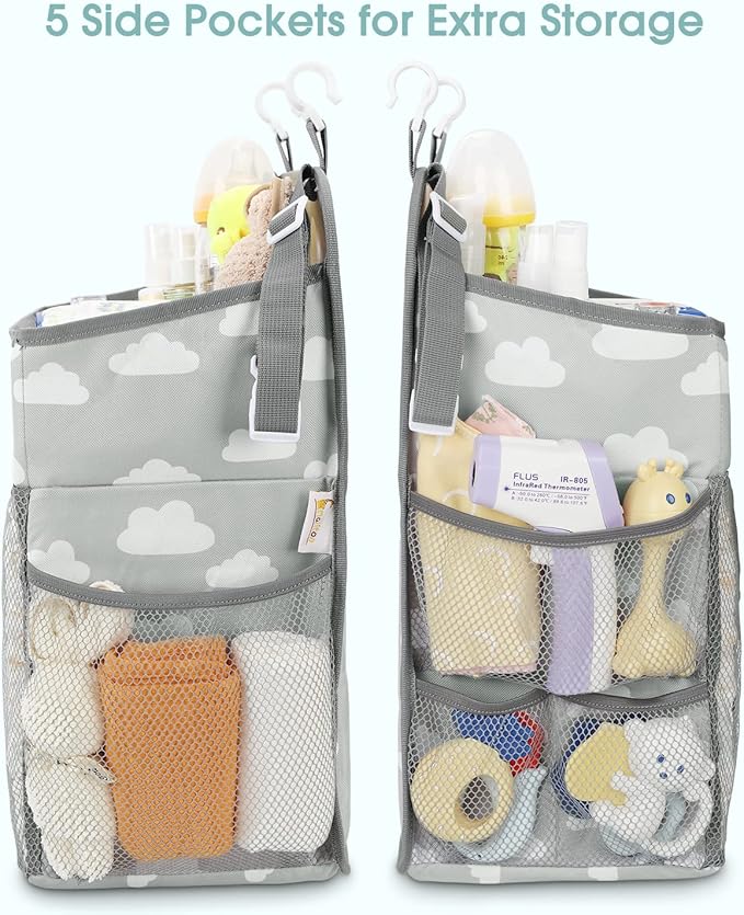 Maliton Hanging Diaper Caddy Organizer - Image 5