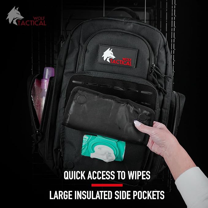WOLF TACTICAL Military Inspired Diaper Bag - Image 5