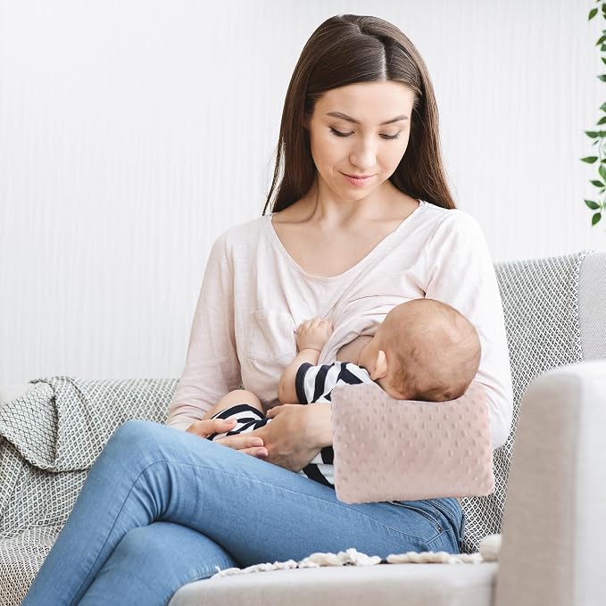 ROYALAY Arm Pillow for Feeding Baby, Soft Cotton Bottle Breast Feeding Pillows - Image 3