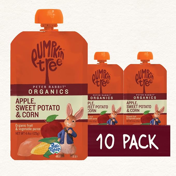 Pumpkin Tree Peter Rabbit Organics, Sweet Potato, and Corn, 4.4 Ounce - Image 10