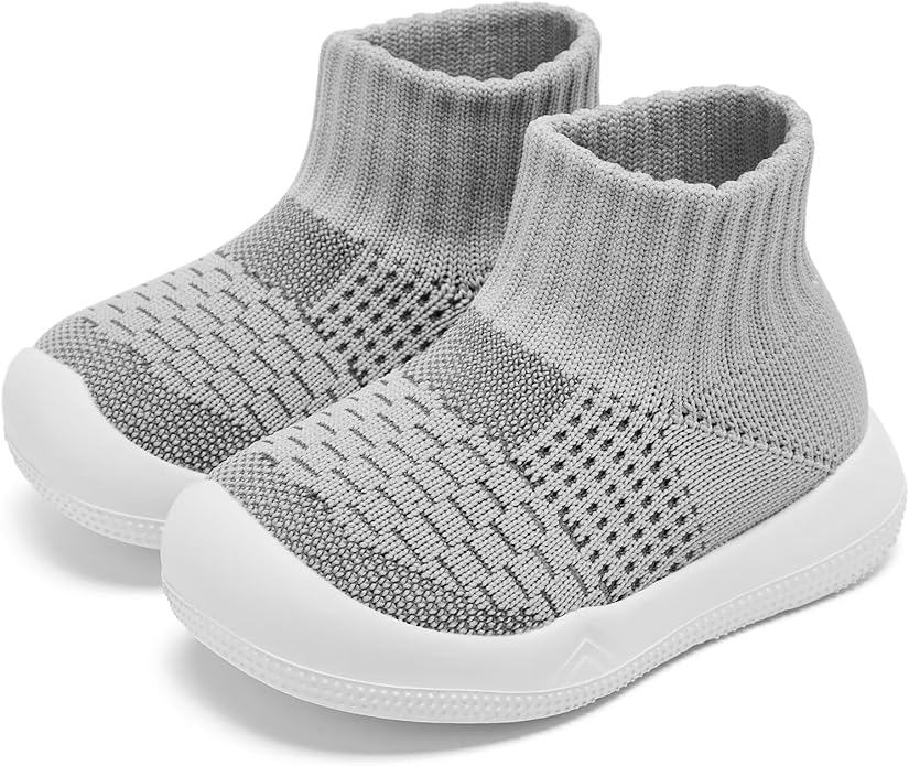 Eashi Baby Boy Girl Non-Skid Indoor Infant Walking Shoes Breathable Warm by EashiShoes