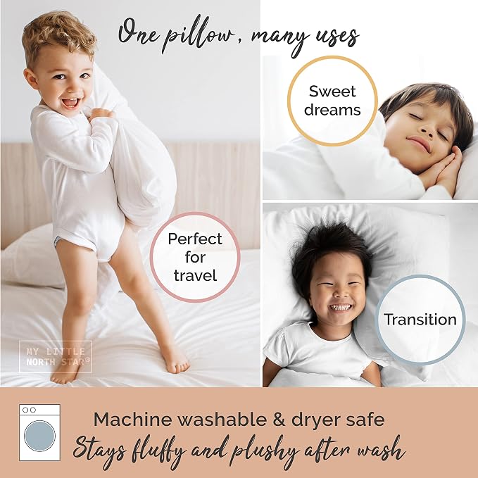 Toddler Pillow with Pillowcase - Image 6