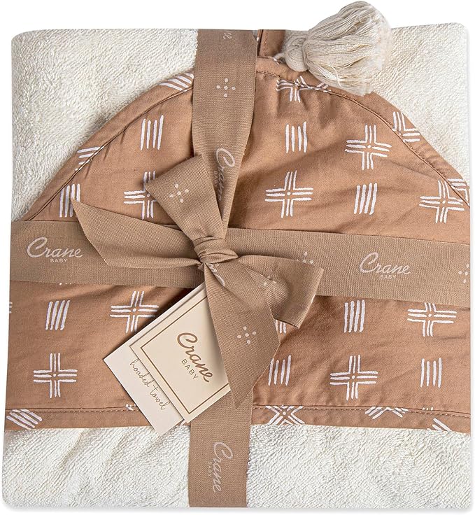 Crane Copper Dash Hooded Baby Towel - Image 5
