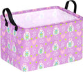 Rectangle Canvas Easter Basket, Laundry Basket, Storage Box by Unknown