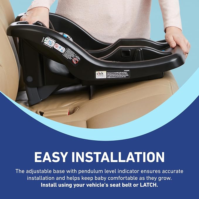 Graco SnugRide Lite LX Infant Car Seat, Lightweight Rear-Facing Seat - Image 8