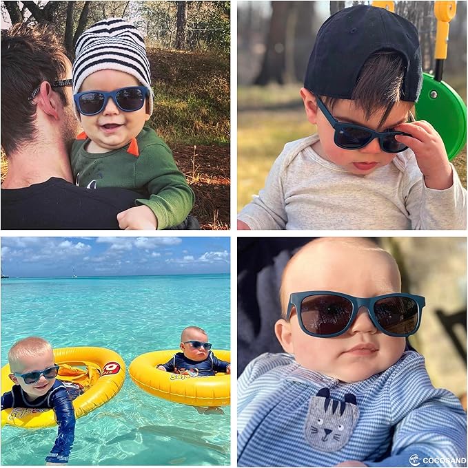 COCOSAND Flexible Baby Sunglasses - Image 2