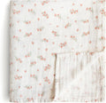 mushie Muslin Baby Swaddle Blanket | 100% Organic Cotton by mushie