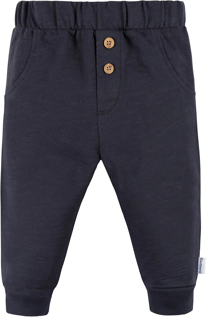 Gerber baby-boys Baby Boys' Jogger Set - Image 2